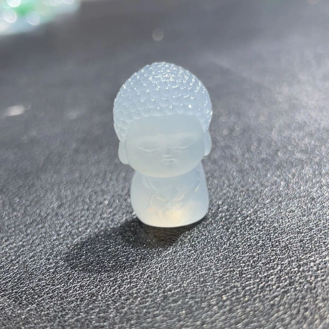 颈饰未镶嵌翡翠宝宝佛