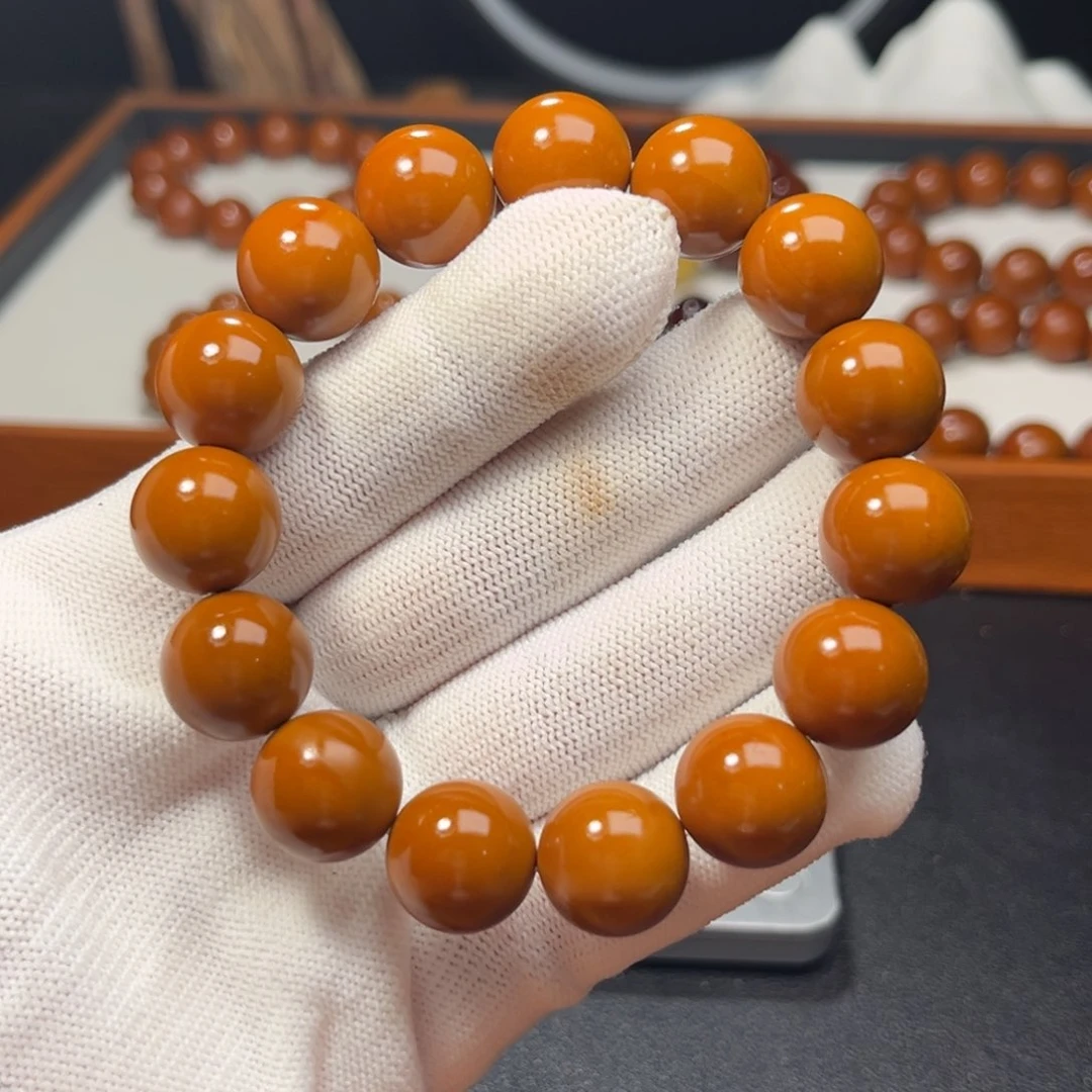 橄榄核手串可****眼1.51+全品老树铁核 小孔 微瑕