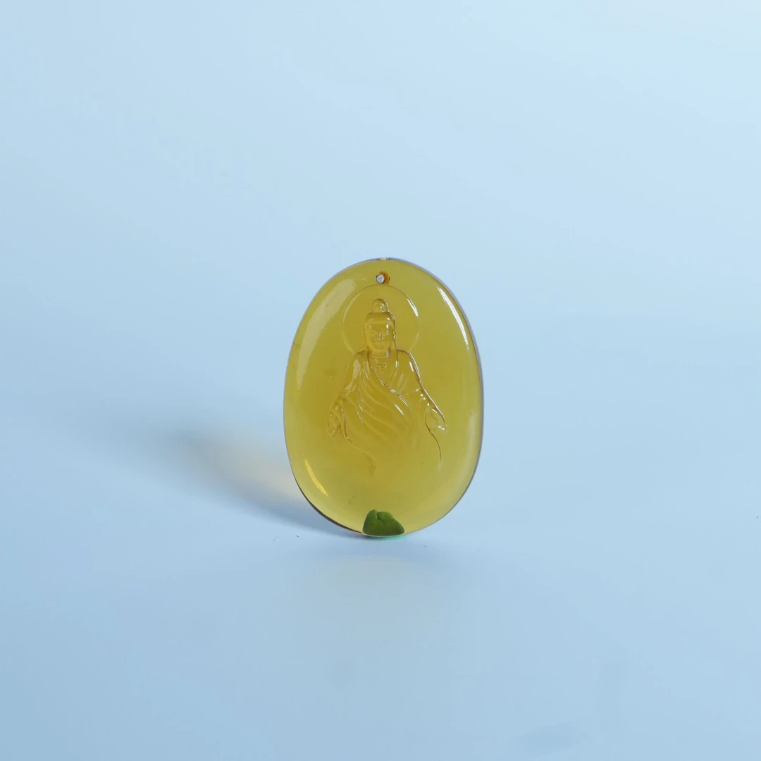 DY-M974   3A净水墨西哥蓝珀佛15.24g