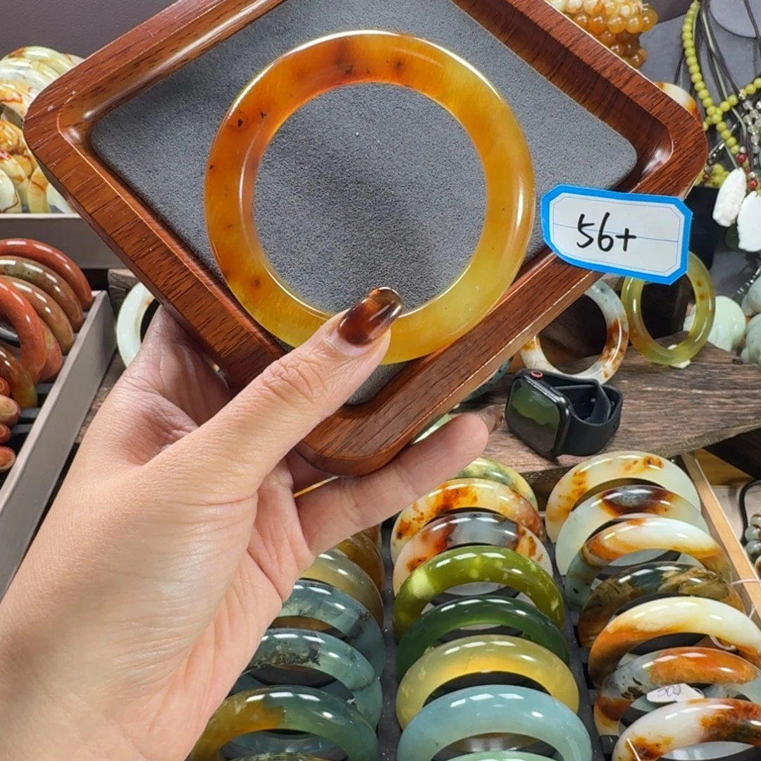 蛇纹石玉合金手镯