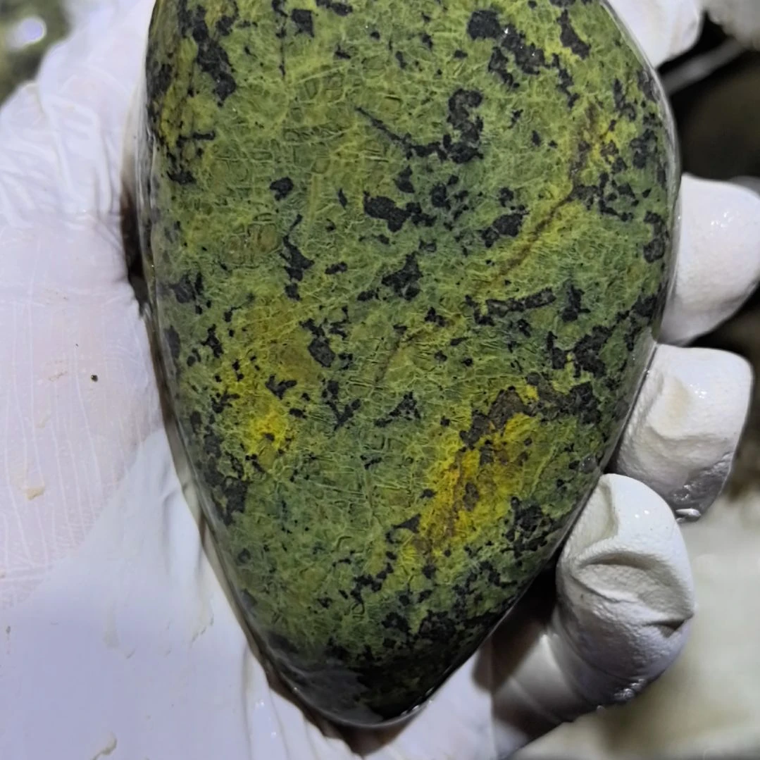 用***4藏玉药王石原石一个摆件