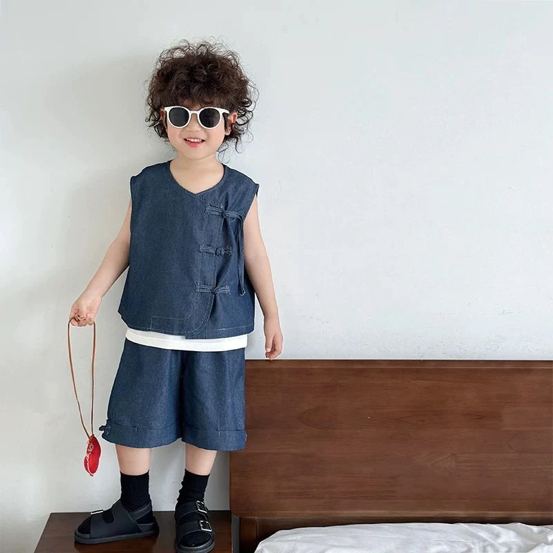 男宝国风套装夏款韩系