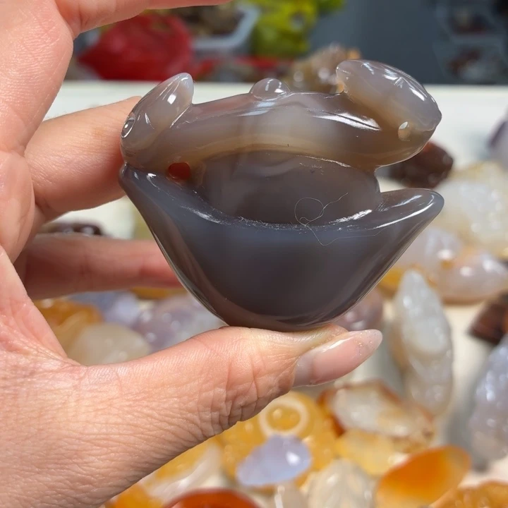 玛瑙/玉髓未镶嵌吊坠(不含链)