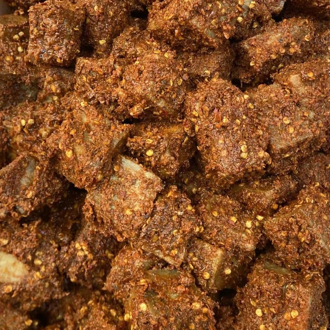 元阳硬豆腐乳，又麻又辣