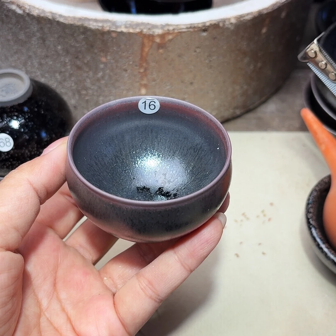 茶盏义兴龙窑建盏16微瑕