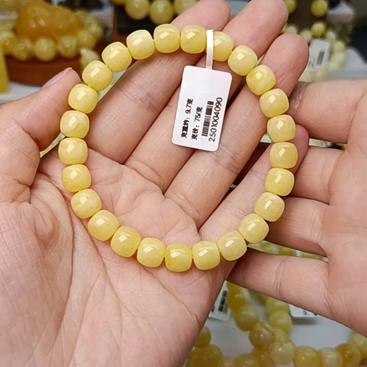 未镶嵌蜜蜡手串8+老型手串