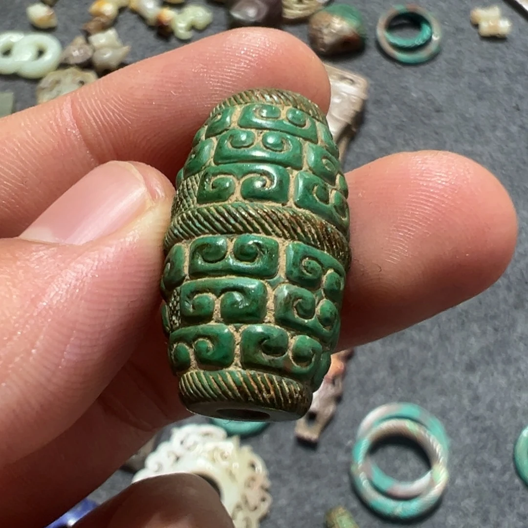 用***2和田玉（糖玉）未镶嵌挂件