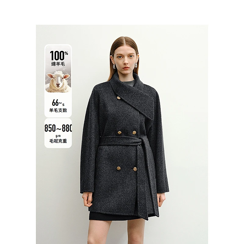 【女乔专属】DC-NICE毛呢外套9339