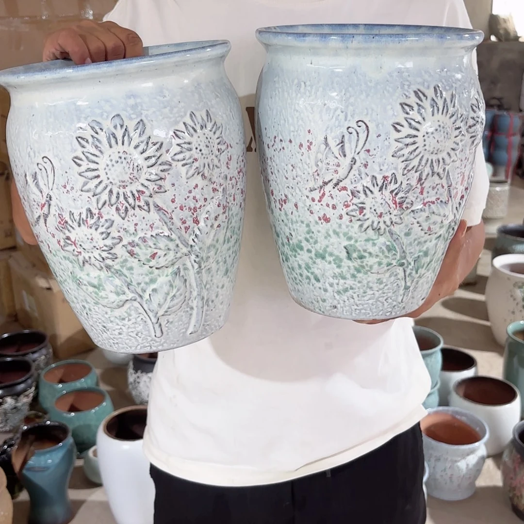 太阳花两个口径19高度25