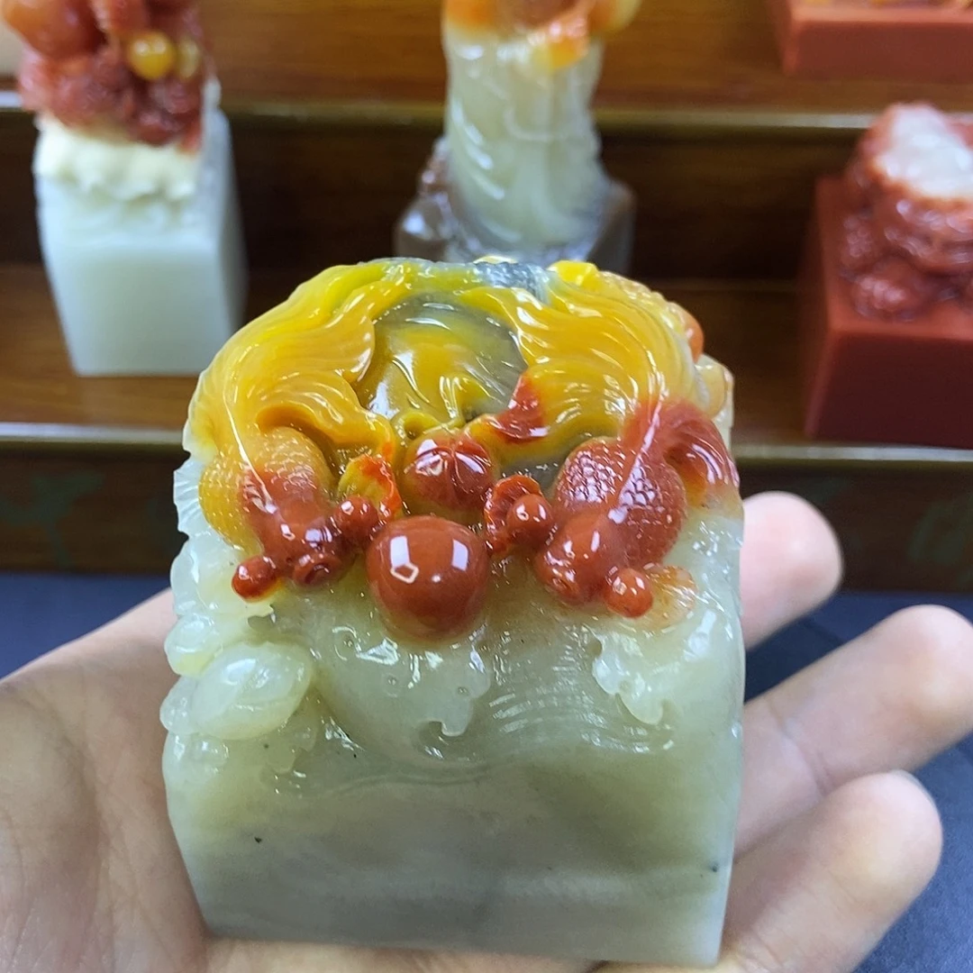 洋***葱寿山石寿山石印章