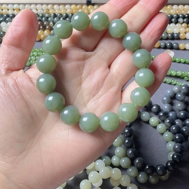 和田玉（糖玉）未镶嵌手链