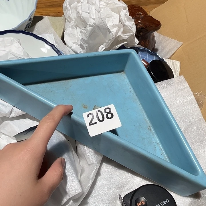 瓷片呀工艺品摆件瓷器摆件正能量