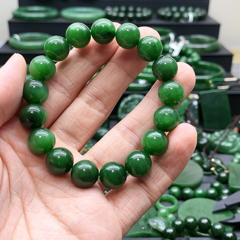 【闪购商品】和田玉（碧玉）手链未镶嵌