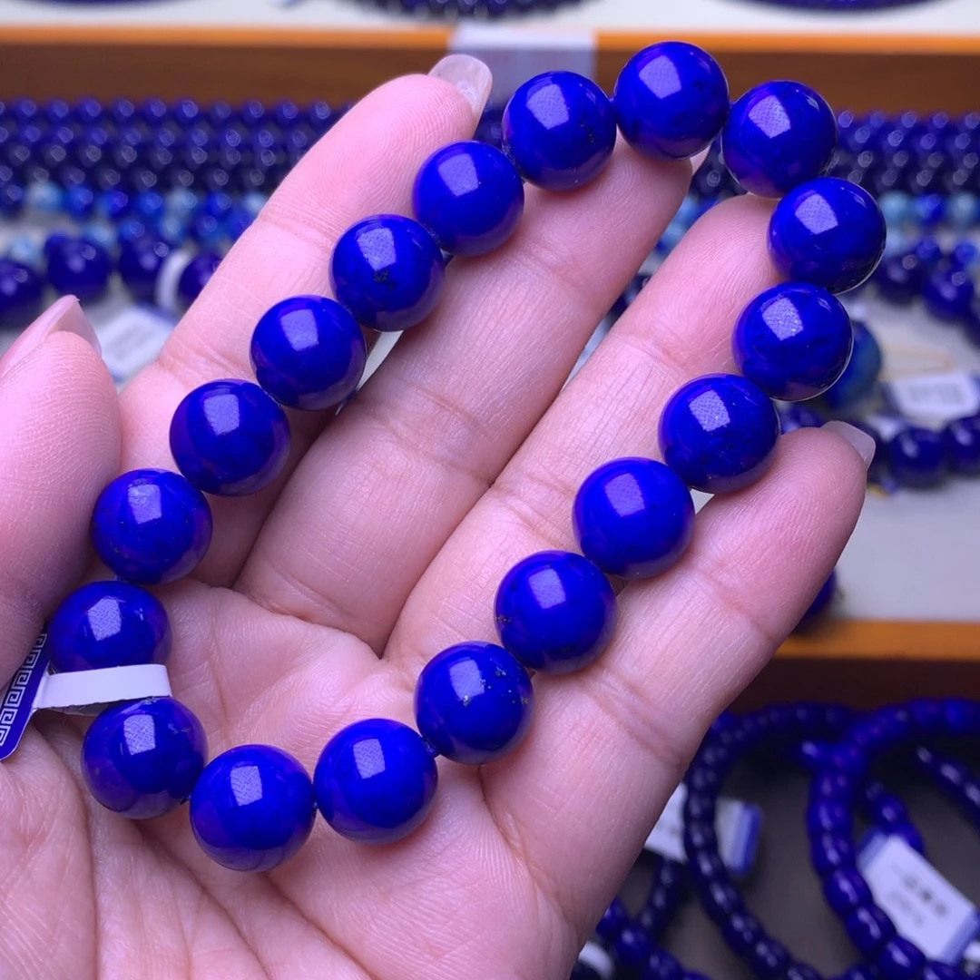 青金石未镶嵌手串11.8m