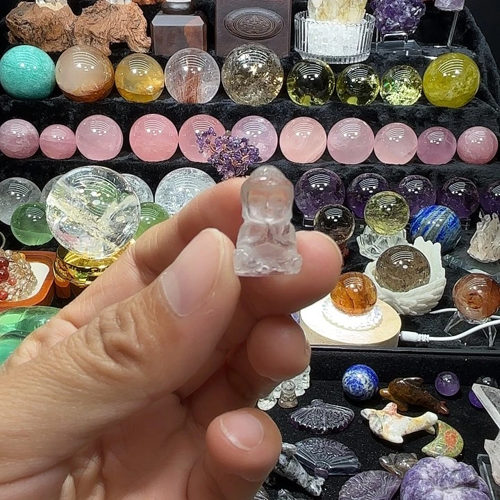 珠宝半成品水晶未镶嵌