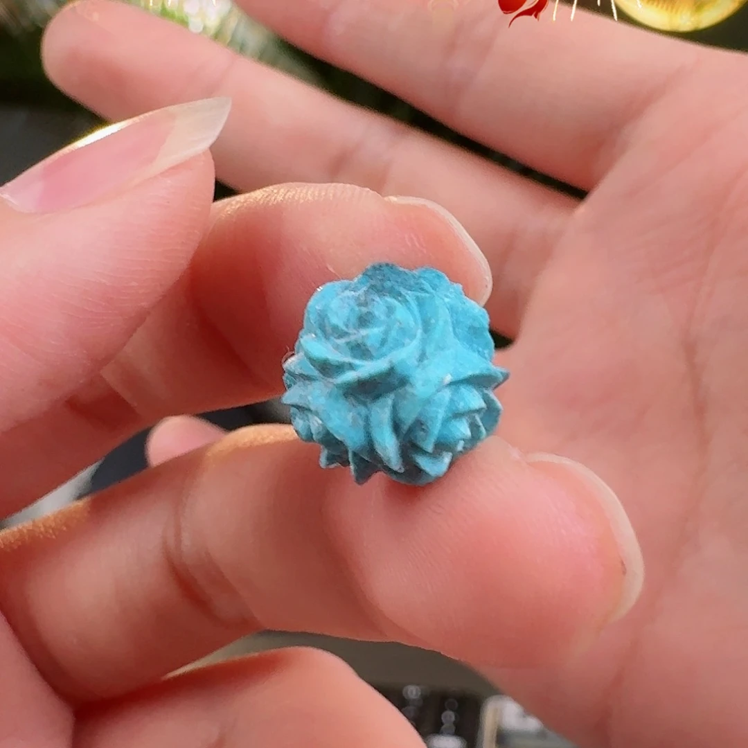 绿松石珠宝奇石未镶嵌