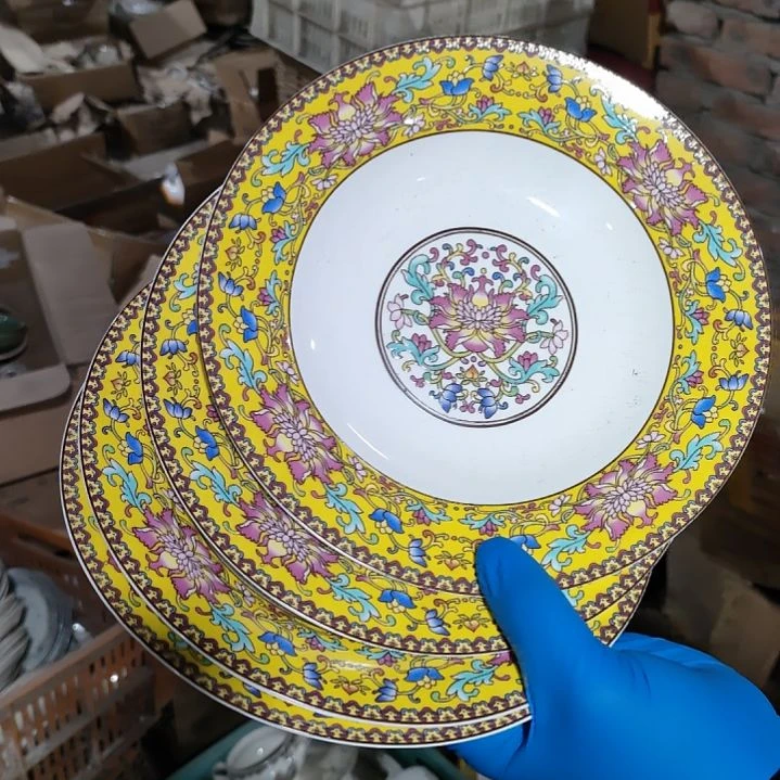 摆件陶瓷盘子碗啥都有