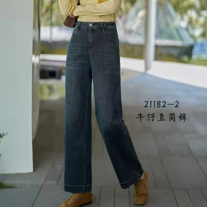 牛仔直筒裤21182