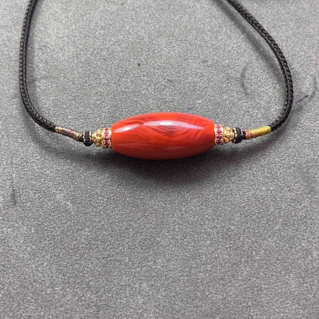 未镶嵌桶珠南红玛瑙?****吉