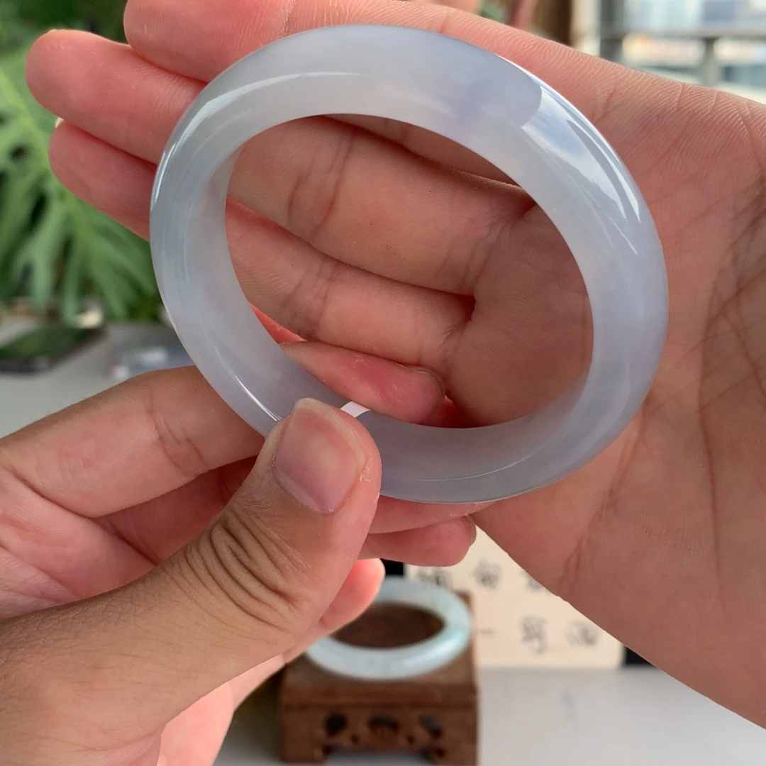 翡翠手镯未镶嵌53号55.4