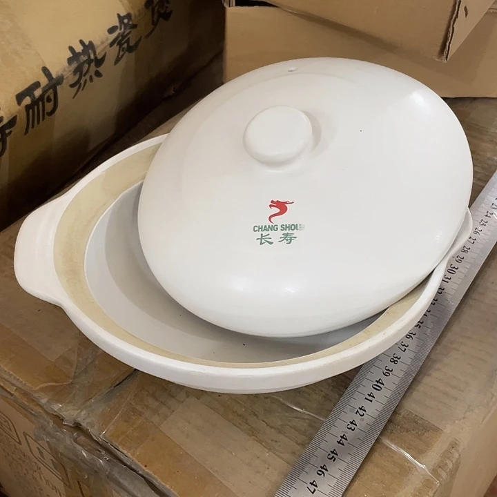 瓷片煲仔饭干烧煲一个 口径22
