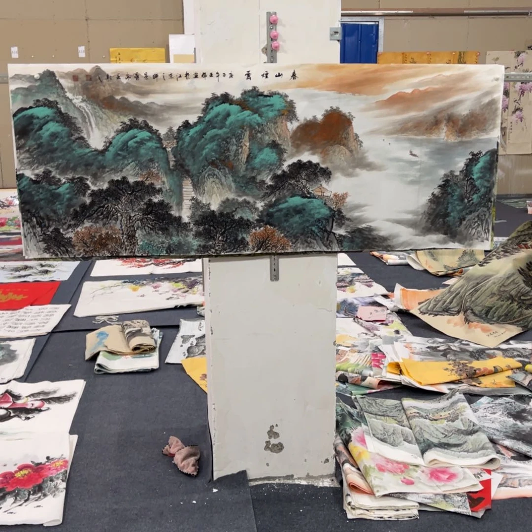 国画处理作品看好再拍哦