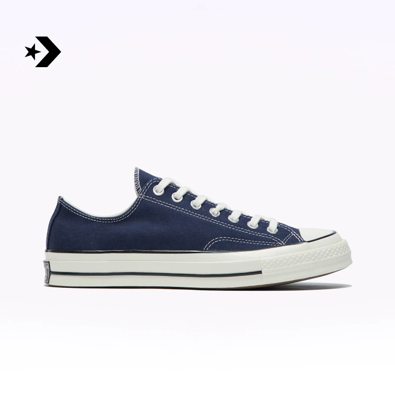 【暗夜蓝】匡威1970S低帮帆布鞋经典款复古运动鞋CONVERSE 164950C