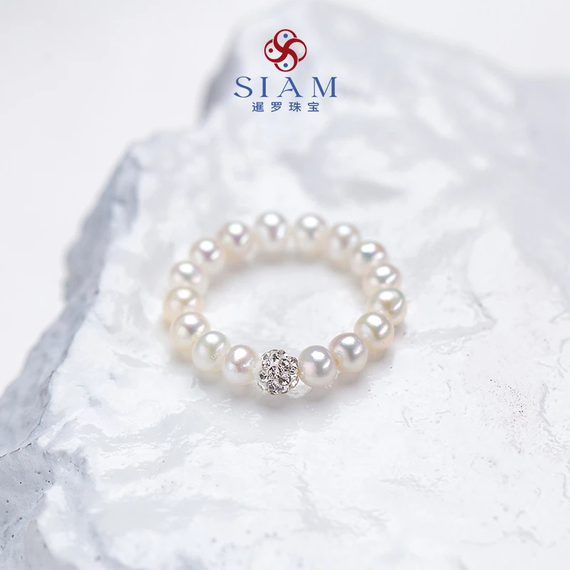 【查差专享】天然极光“星月”设计款戒圈 280001