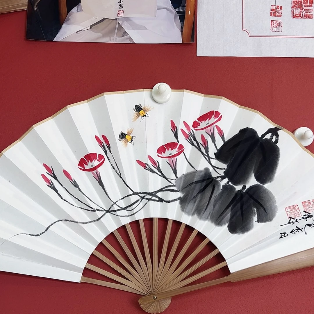 国画冯伟老师亲笔手绘国画作品慧