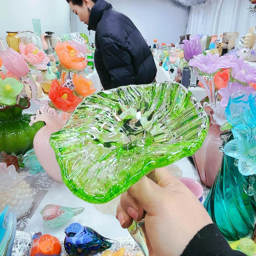 福利不退不换琉璃花瓶艺术品