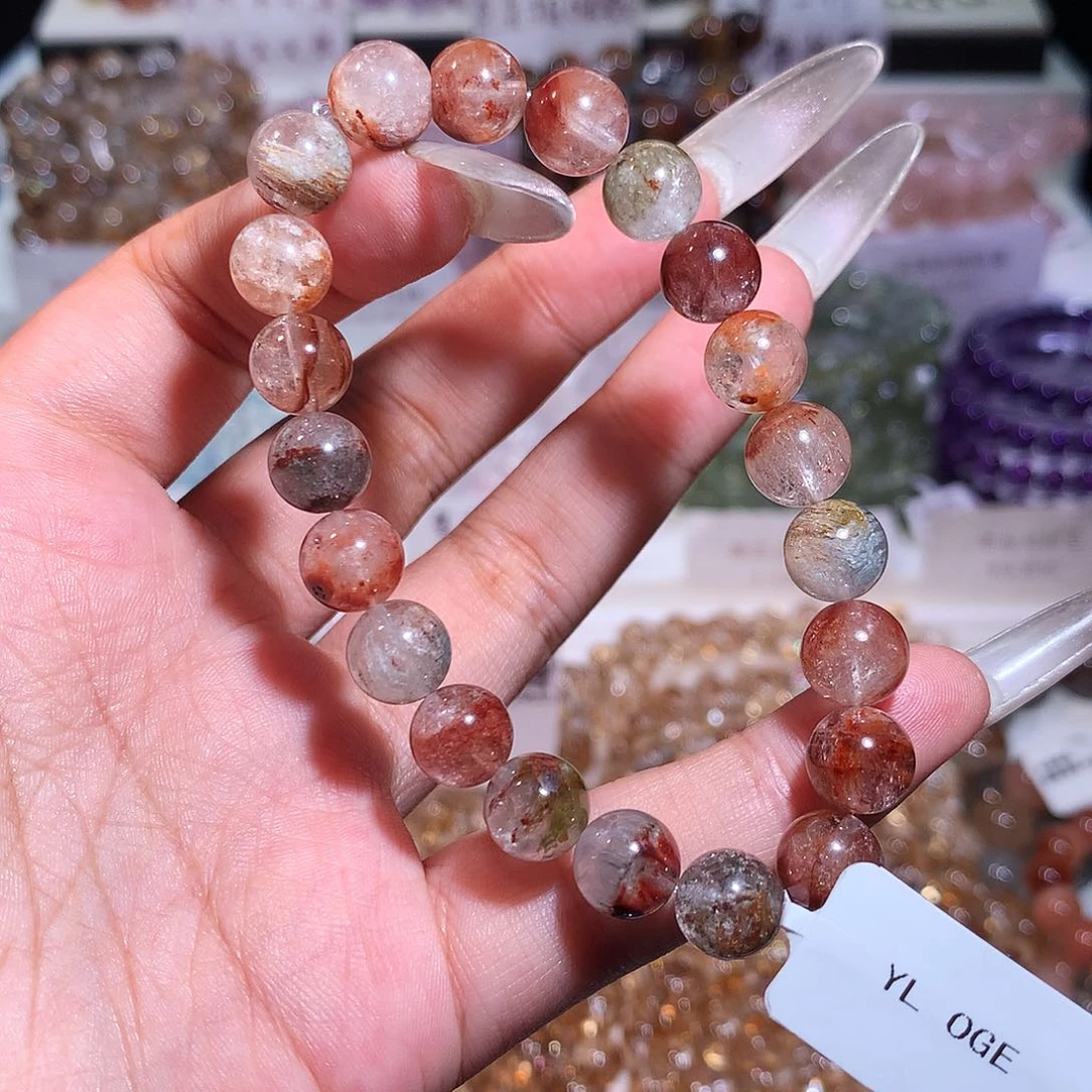 未镶嵌手链水晶兔毛幽灵9