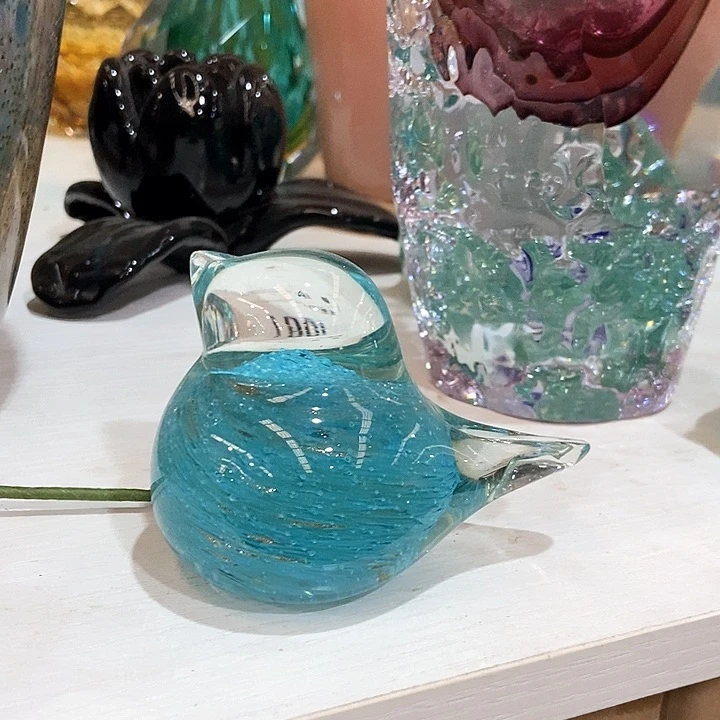 琉璃琉璃花瓶高6口8