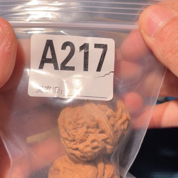 文玩核桃把件217平谷元宝