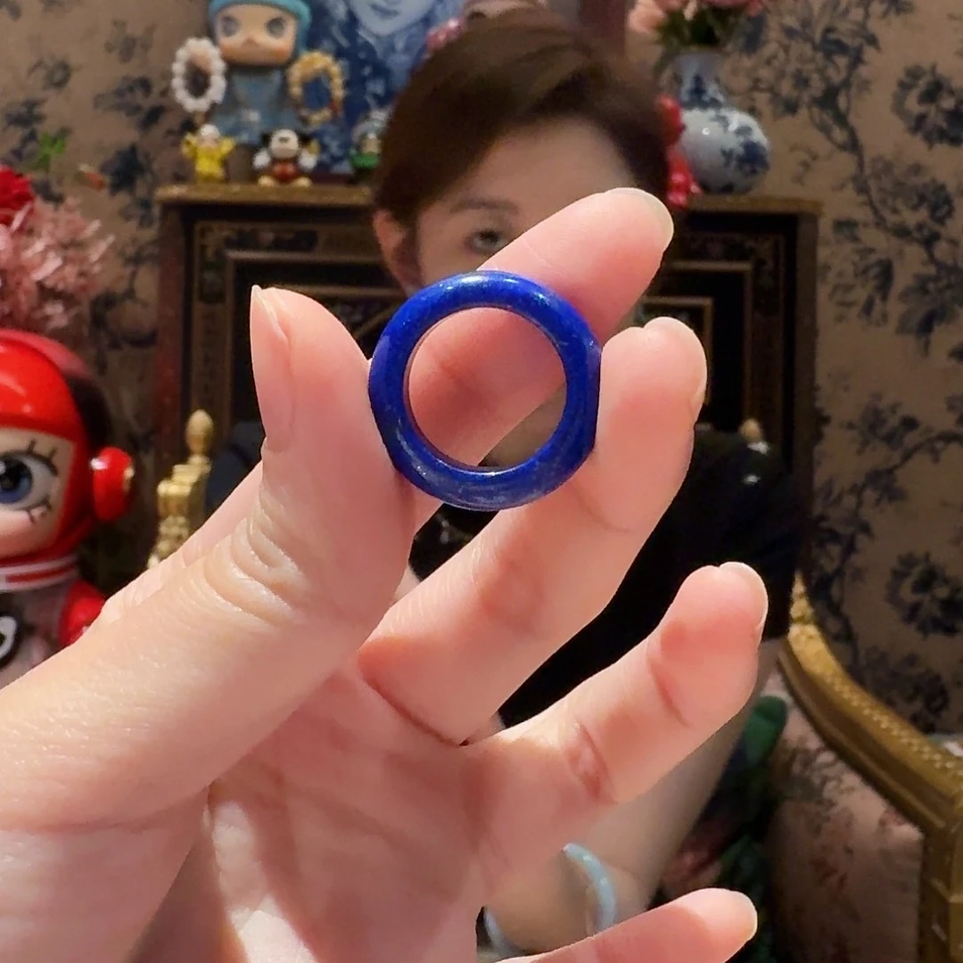 青金石戒圈未镶嵌