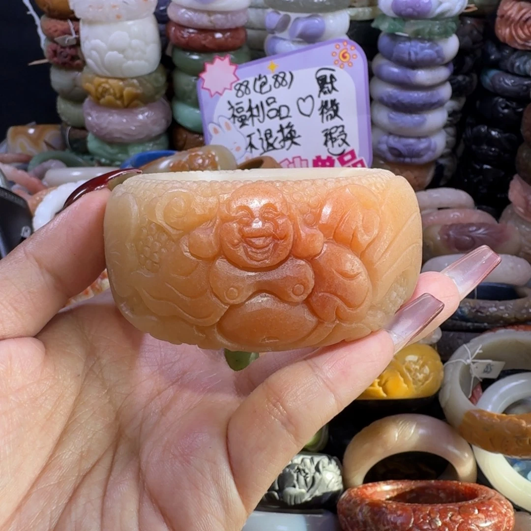 石英质玉（佘太翠）未镶嵌手镯29。57。微瑕不退换