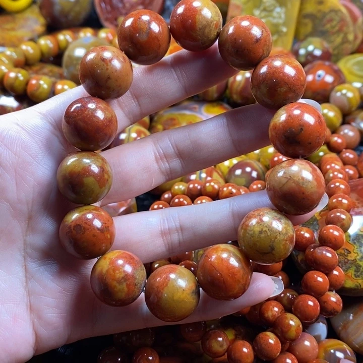 玛瑙/玉髓手串未镶嵌乾**㊖