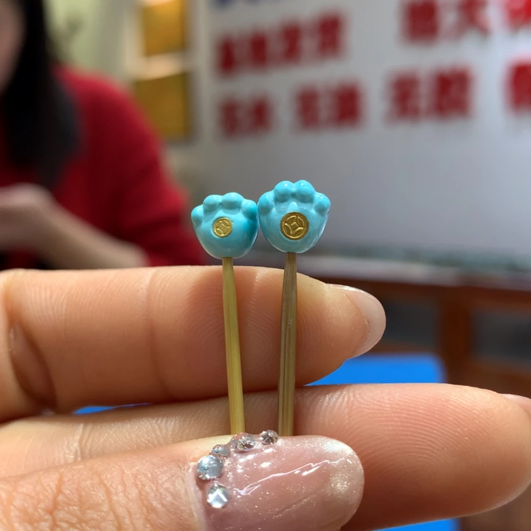 绿松石配饰未镶嵌