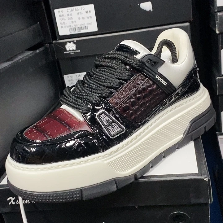 真皮奥*棕红驴家38