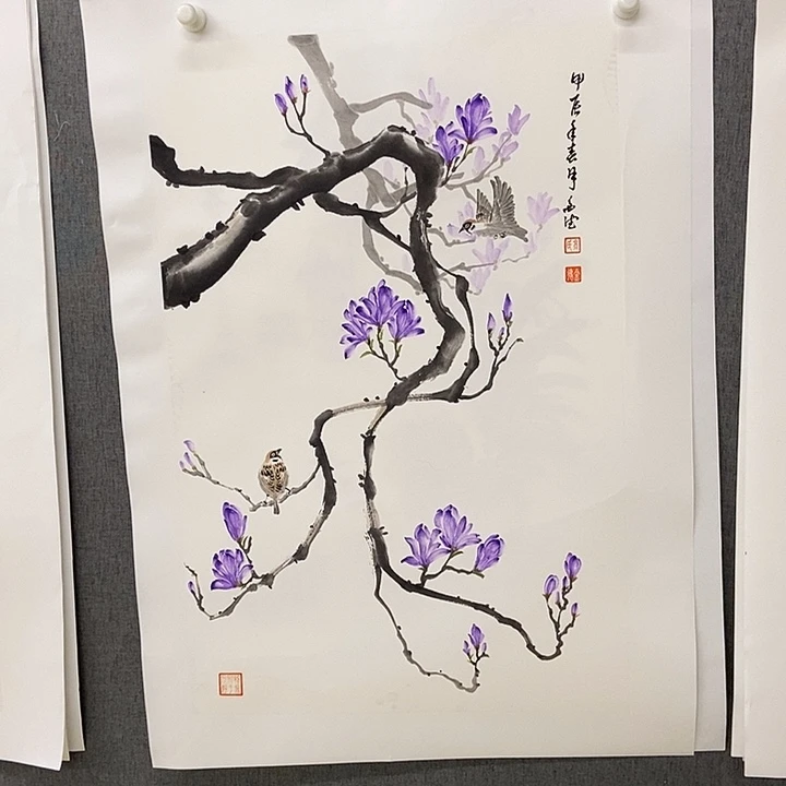 国画手寫手繪作品10