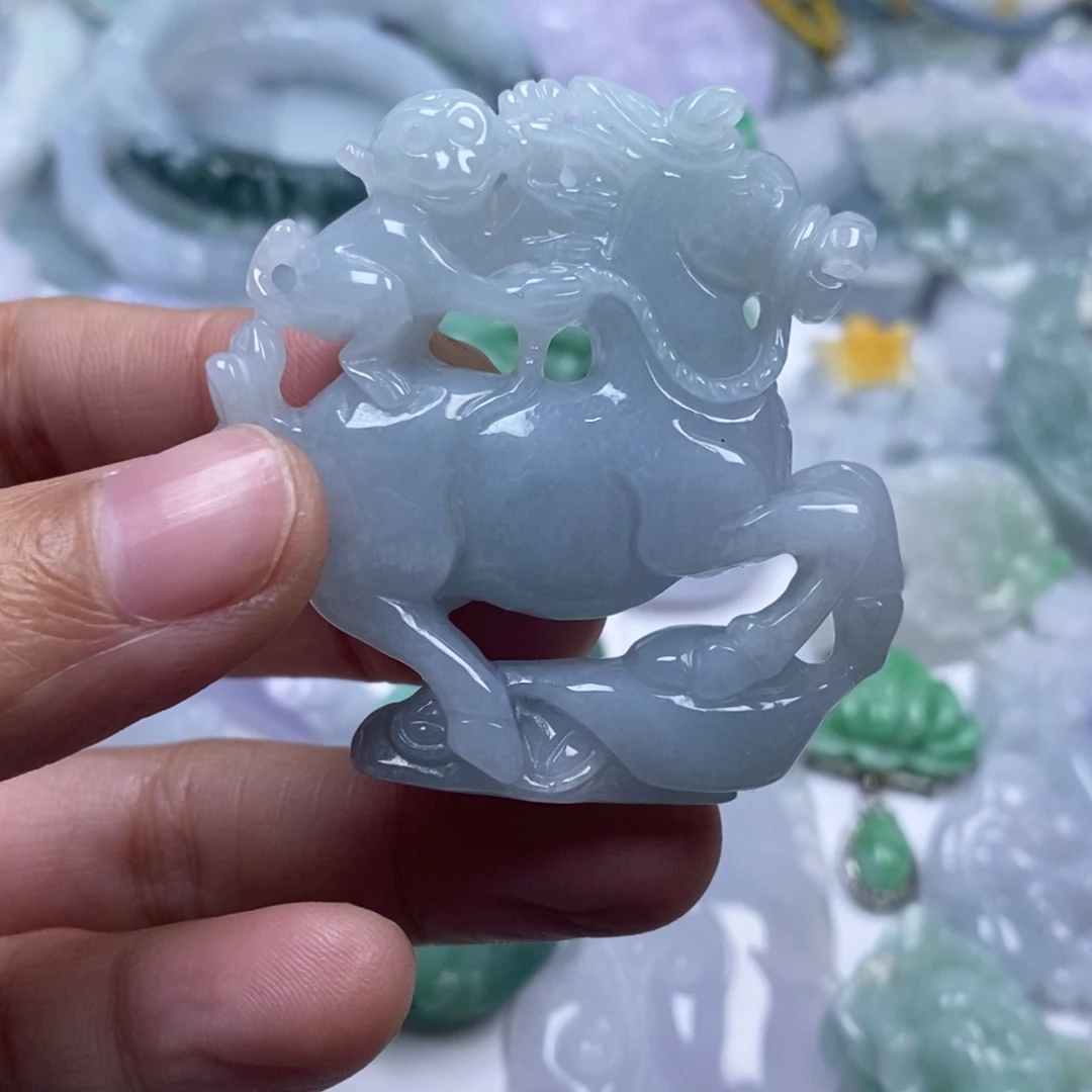 颈饰未镶嵌翡翠翡翠