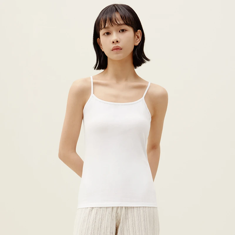 【三枪春夏吊带】舒肤弹力棉 百搭女吊带衫可外穿 30818A3