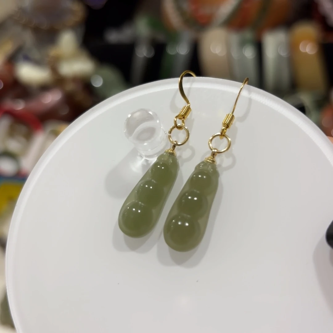 和田玉合金颈饰6685