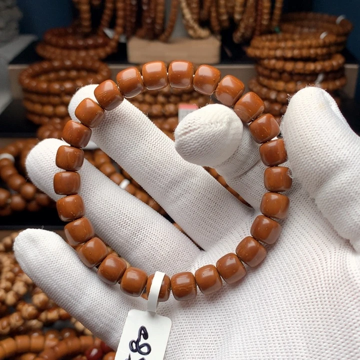 非金属木质紫金鼠9×8道珠老型单圈精品