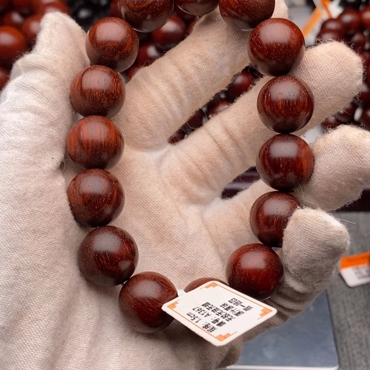 小叶紫檀手串/手链1.5原汁原味高油密老料特价款