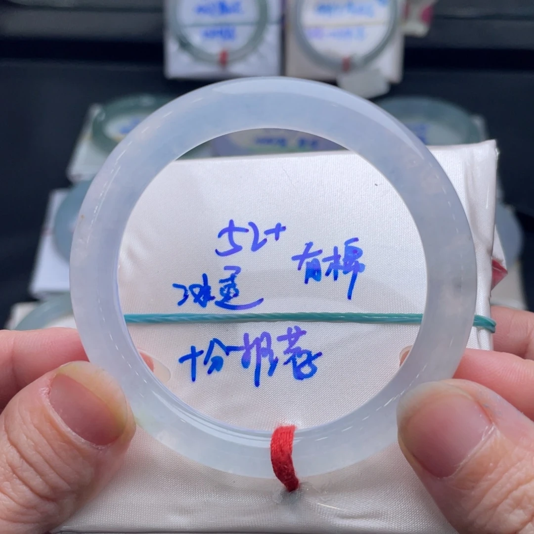 翡翠未镶嵌手镯翡翠手镯40