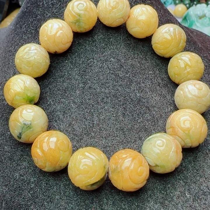 翡翠未镶嵌颈饰天然A货45