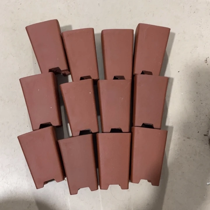 紫砂花盆瑕疵口5高8