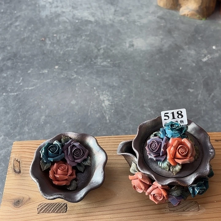 山泉造物手工制作柴烧518一套