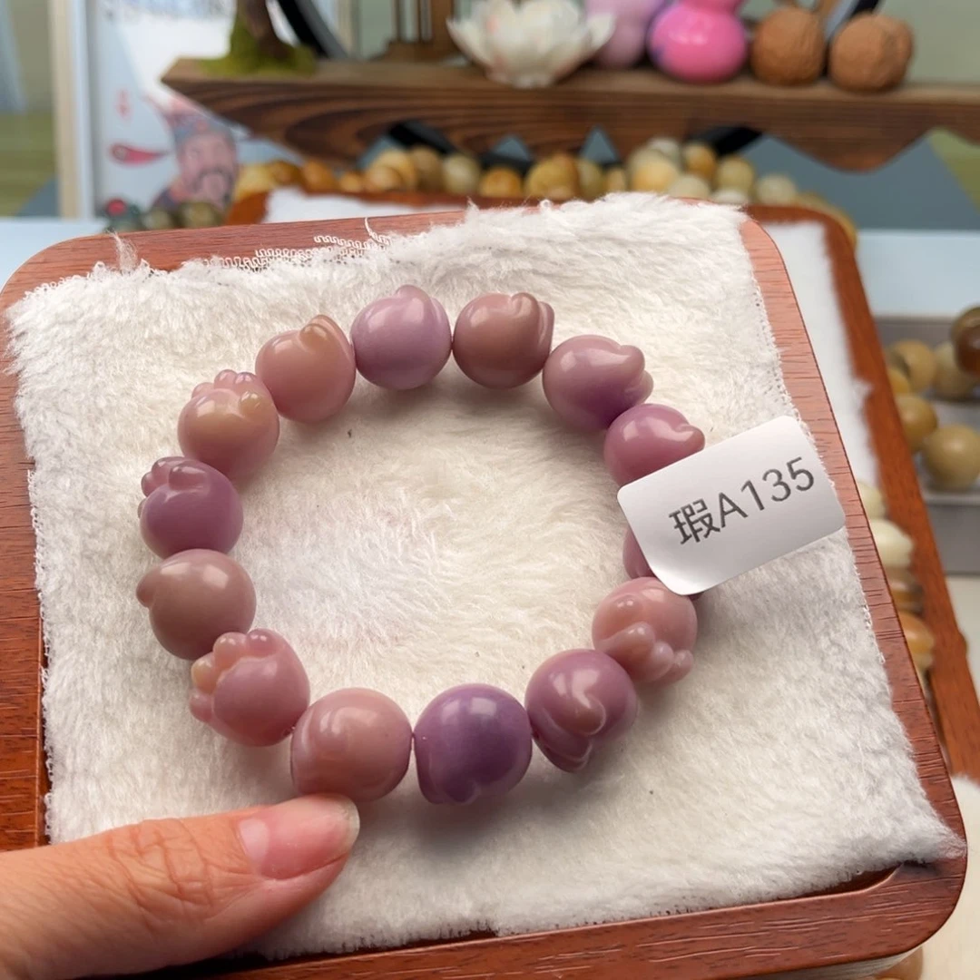 菩提根/象牙果手串安****?16mm猫爪瑕A135