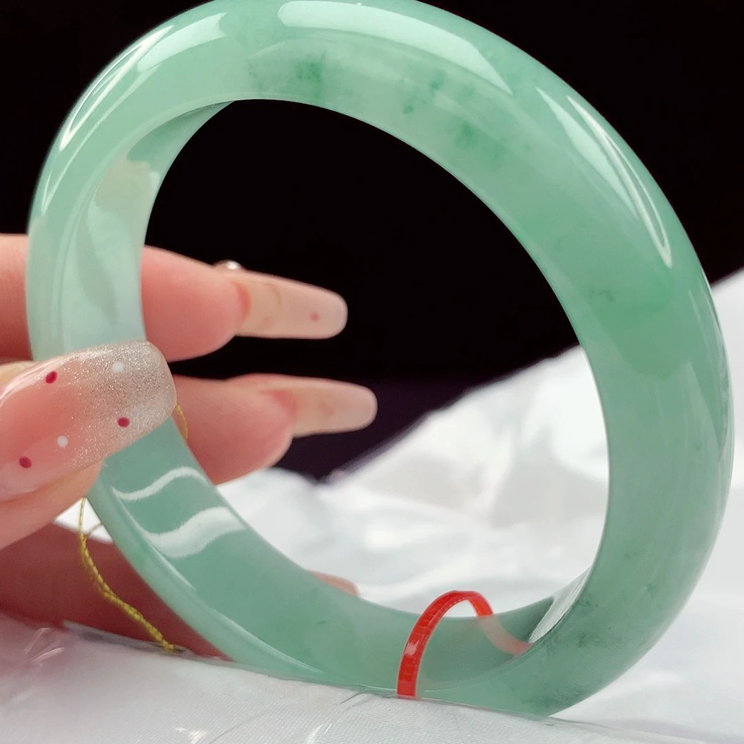 未镶嵌手镯翡翠58圈224宽版